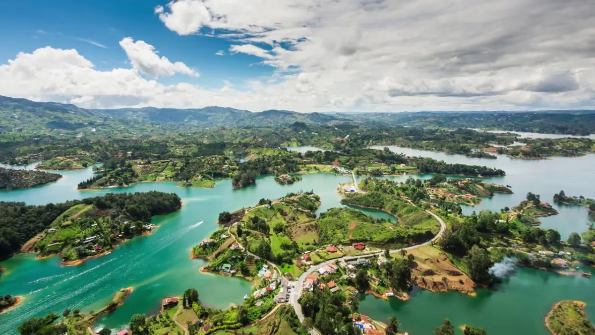 Ilhas da represa