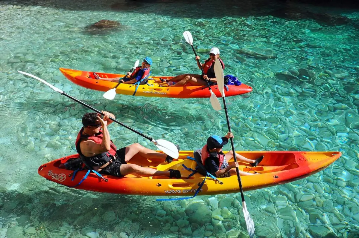 Kayak y paddle