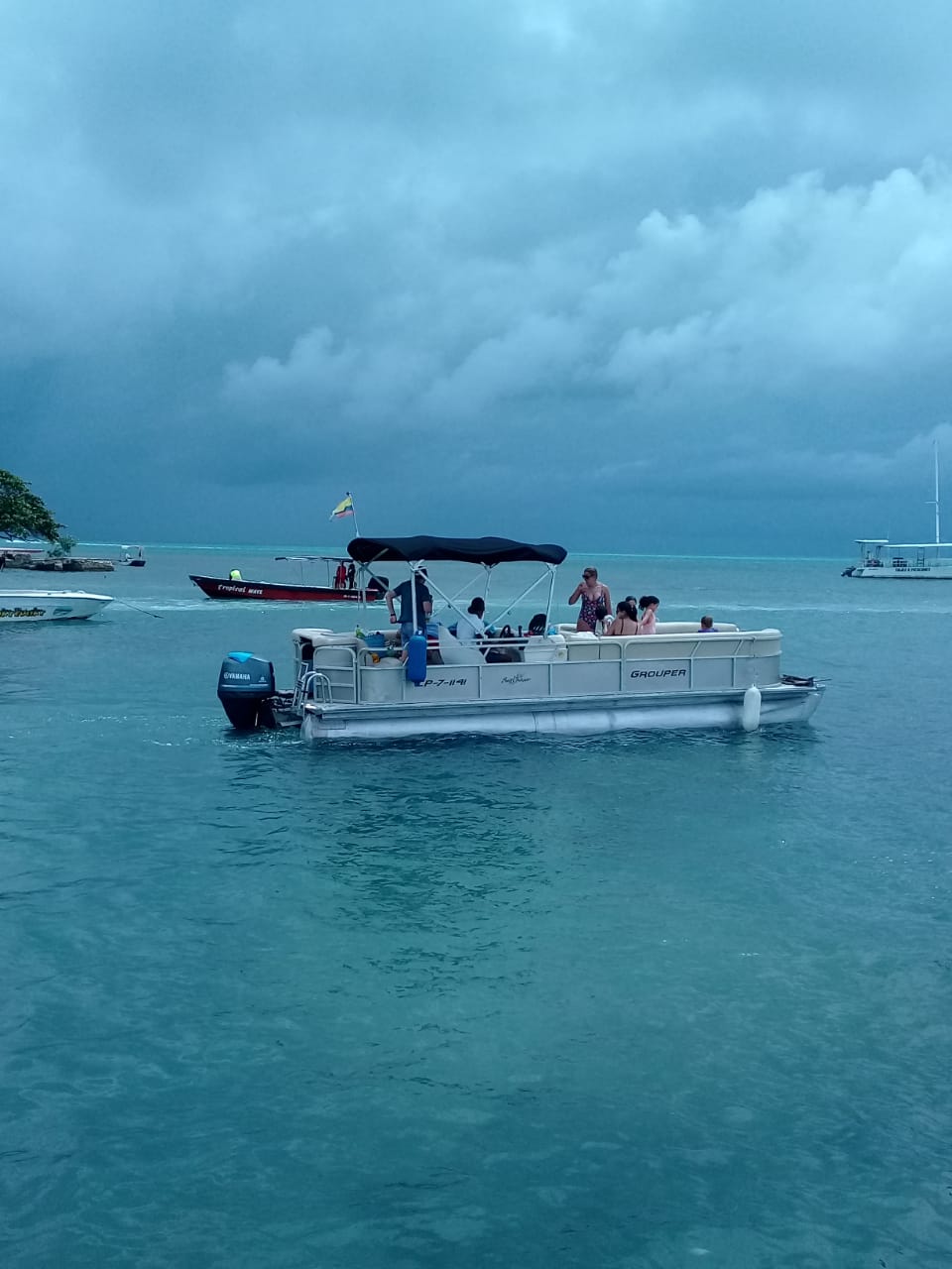 Pontón Grouper. | Pontón en san andrés